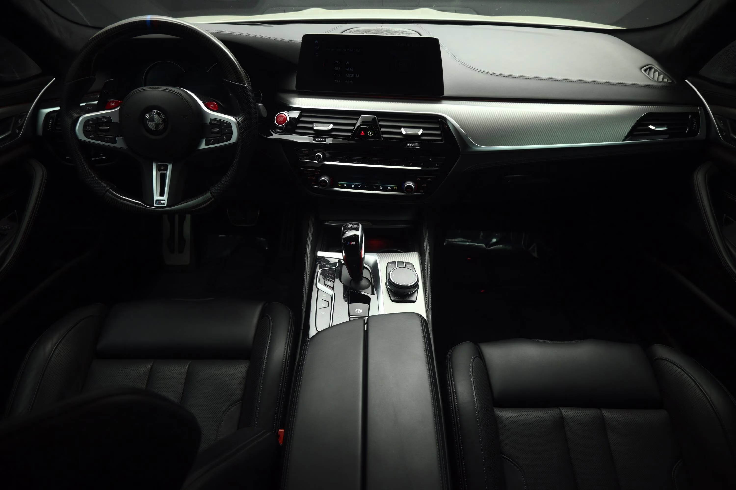 2018 Alpine White BMW M5 Base AWD Sedan
