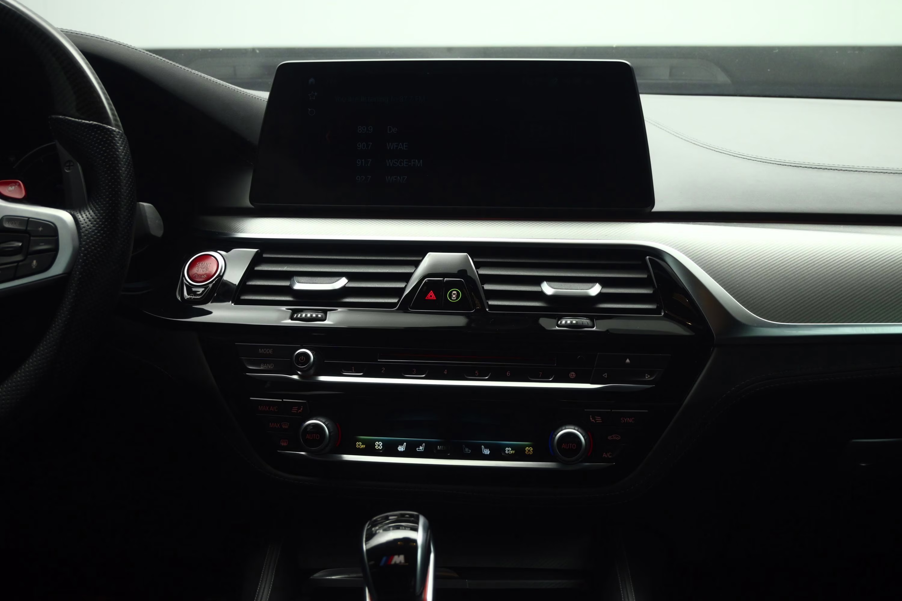 2018 Alpine White BMW M5 Base AWD Sedan