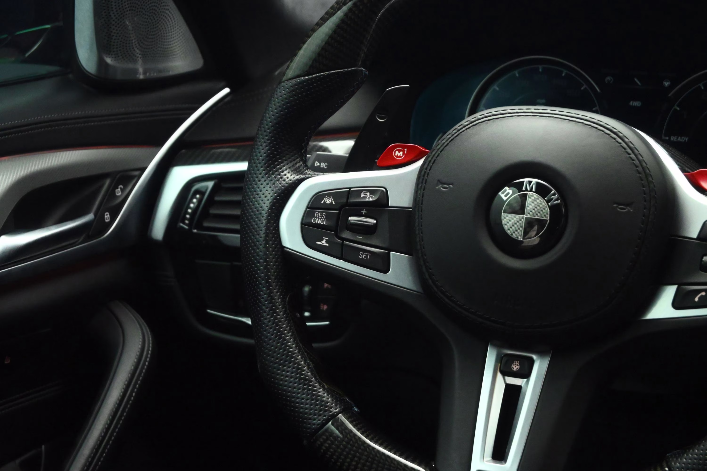 2018 Alpine White BMW M5 Base AWD Sedan