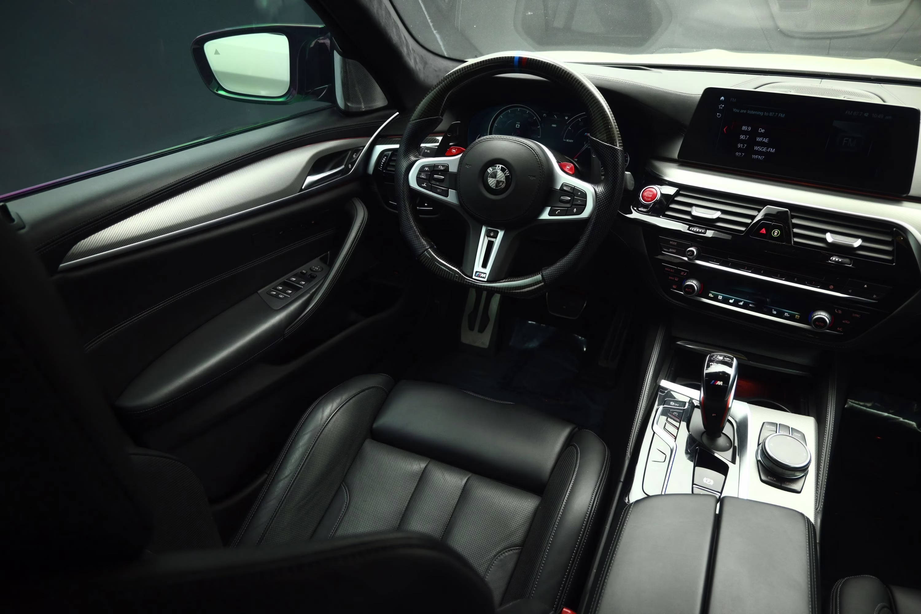 2018 Alpine White BMW M5 Base AWD Sedan