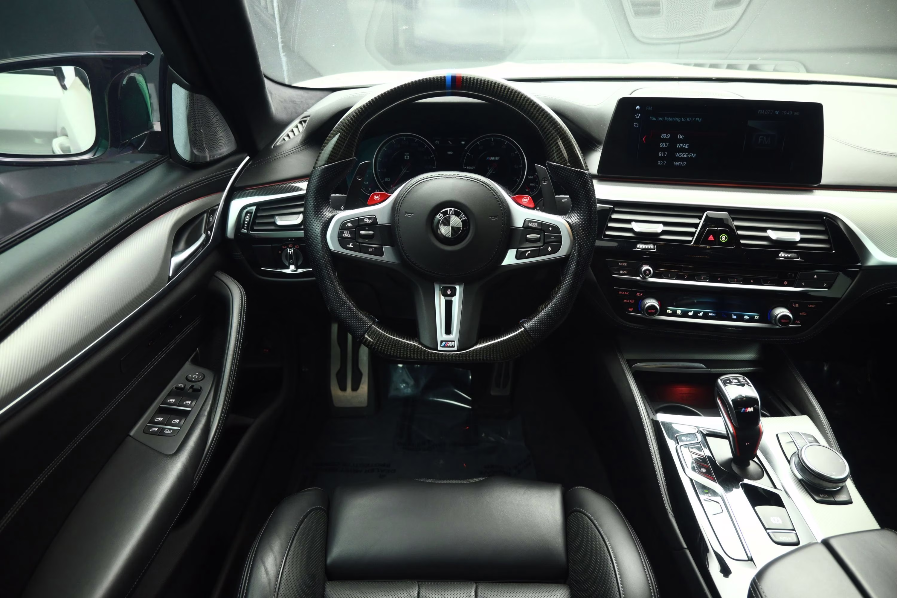 2018 Alpine White BMW M5 Base AWD Sedan