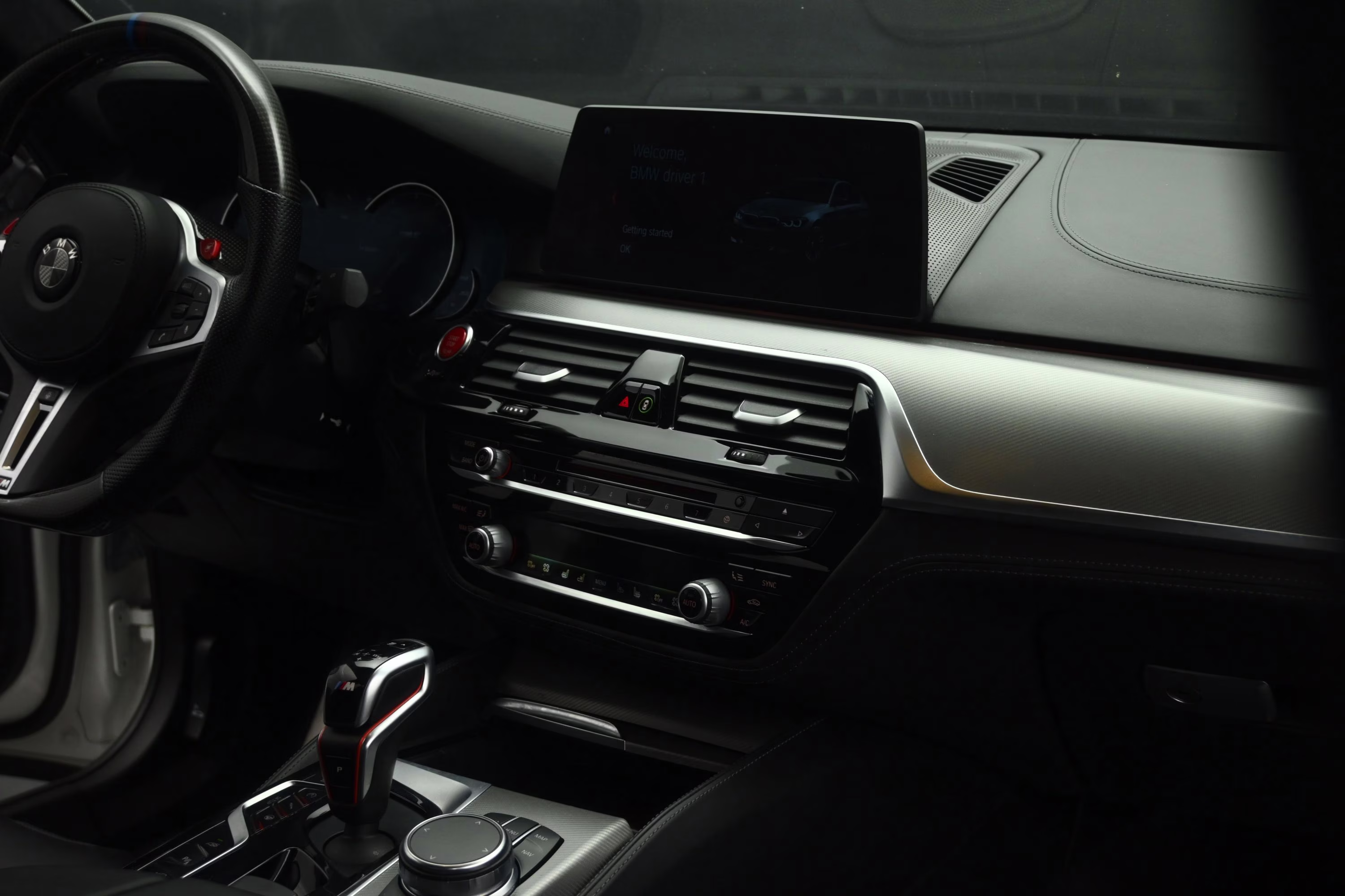 2018 Alpine White BMW M5 Base AWD Sedan