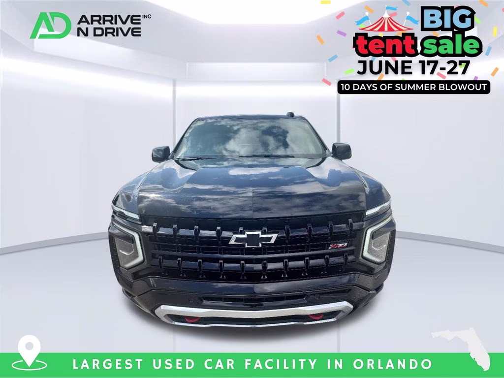 2025 Black Chevrolet Suburban Z71 4X4 SUV