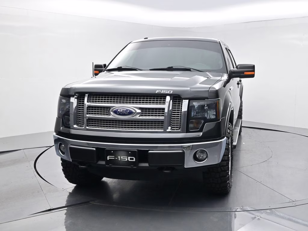2012 Tuxedo Black Metallic Ford F-150 Lariat 4X4 Truck