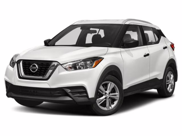 2019 Aspen White Tricoat Nissan Kicks SV FWD SUV