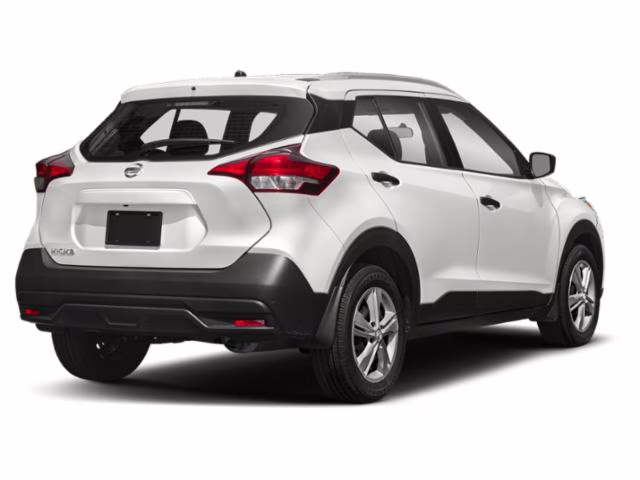 2019 Aspen White Tricoat Nissan Kicks SV FWD SUV