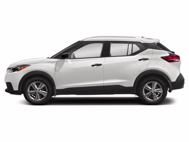 2019 Aspen White Tricoat Nissan Kicks SV FWD SUV