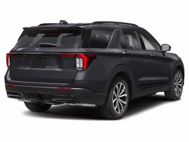 2025 Black Metallic Ford Explorer ST-Line 4X4 SUV