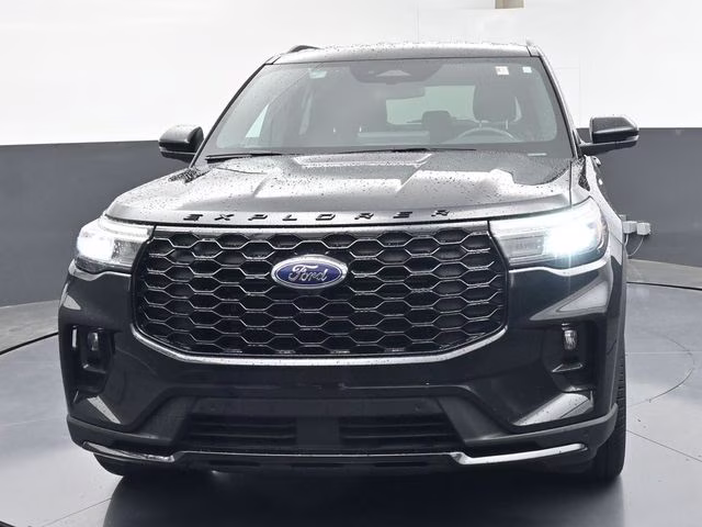2025 Black Metallic Ford Explorer ST-Line 4X4 SUV