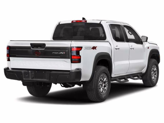 2026 Glacier White Nissan Frontier PRO-4X 4X4 Truck