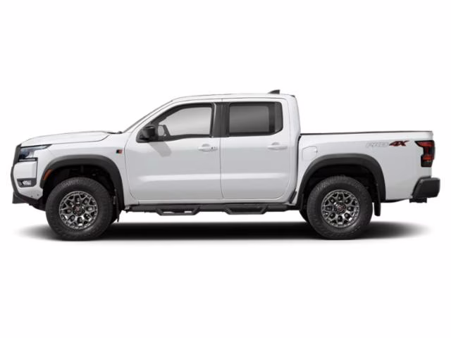 2026 Glacier White Nissan Frontier PRO-4X 4X4 Truck