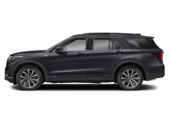 2025 Black Metallic Ford Explorer ST-Line 4X4 SUV