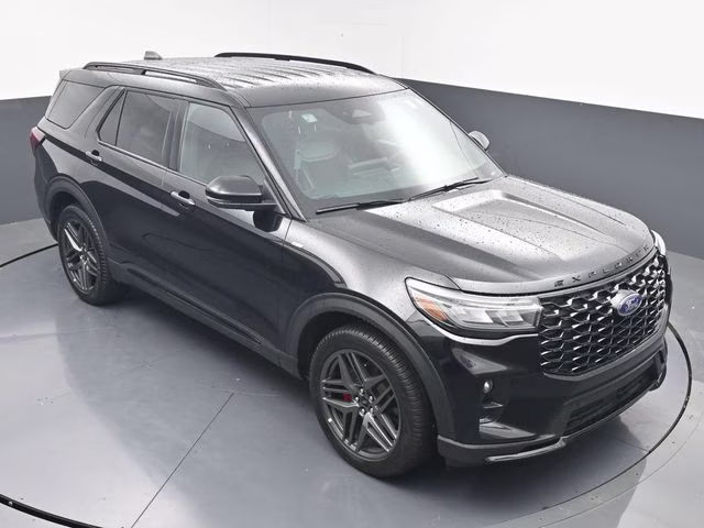 2025 Black Metallic Ford Explorer ST-Line 4X4 SUV