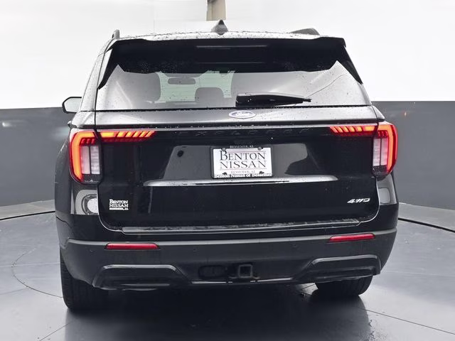 2025 Black Metallic Ford Explorer ST-Line 4X4 SUV