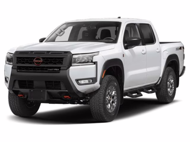 2026 Glacier White Nissan Frontier PRO-4X 4X4 Truck