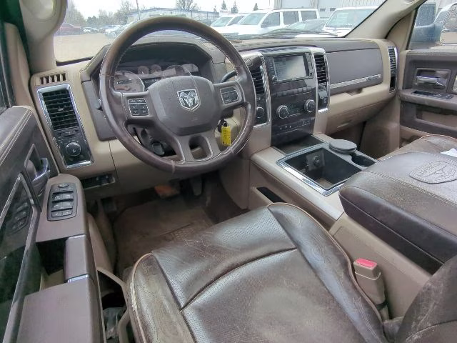 2012 Black Clearcoat Ram 3500 Laramie Longhorn 4X4 Truck