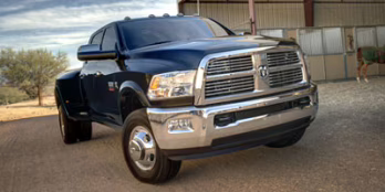2012 Black Clearcoat Ram 3500 Laramie Longhorn 4X4 Truck