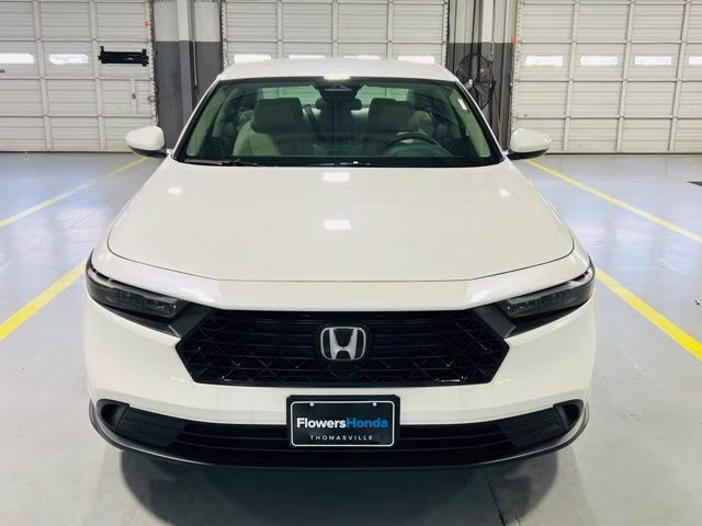 2026 Platinum White Pearl Honda Accord LX FWD Sedan