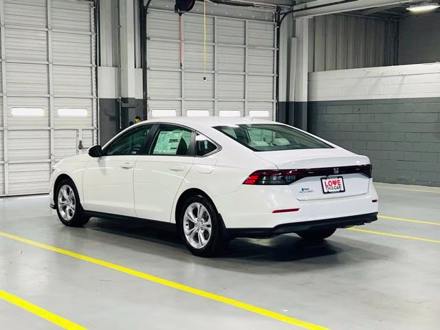 2026 Platinum White Pearl Honda Accord LX FWD Sedan