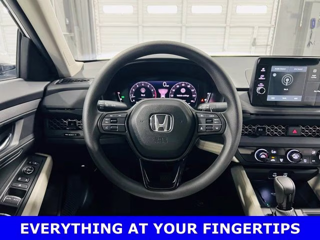 2026 Platinum White Pearl Honda Accord LX FWD Sedan