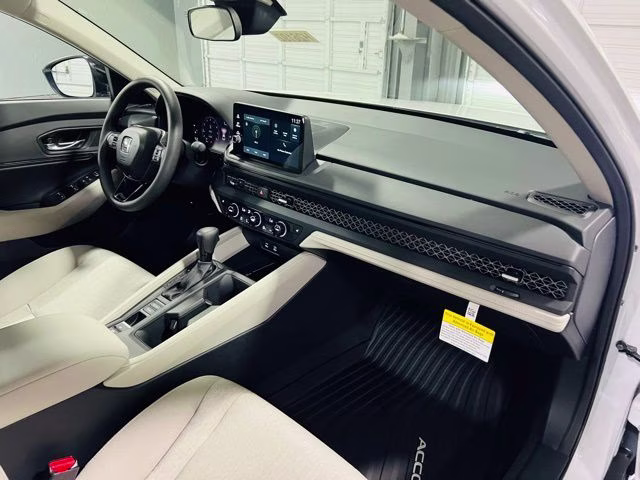 2026 Platinum White Pearl Honda Accord SE FWD Sedan
