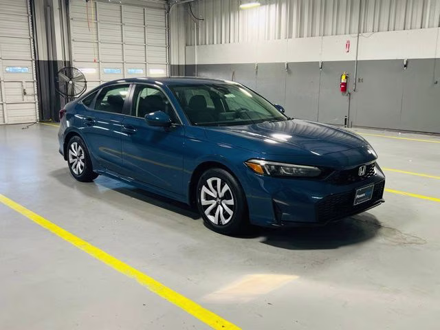 2026 Blue Lagoon Pearl Honda Civic LX Sedan
