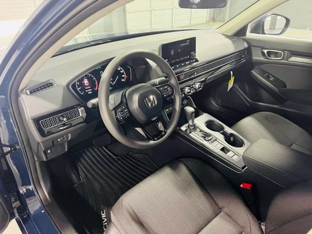 2026 Blue Lagoon Pearl Honda Civic LX FWD Sedan