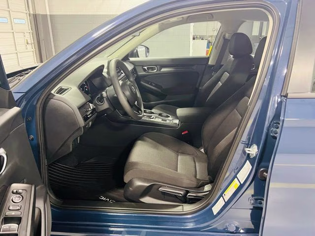 2026 Blue Lagoon Pearl Honda Civic LX FWD Sedan