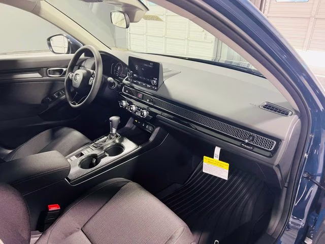 2026 Blue Lagoon Pearl Honda Civic LX FWD Sedan