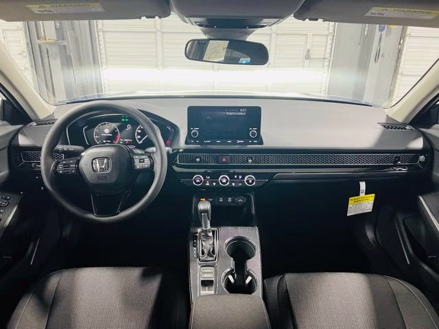 2026 Blue Lagoon Pearl Honda Civic LX FWD Sedan
