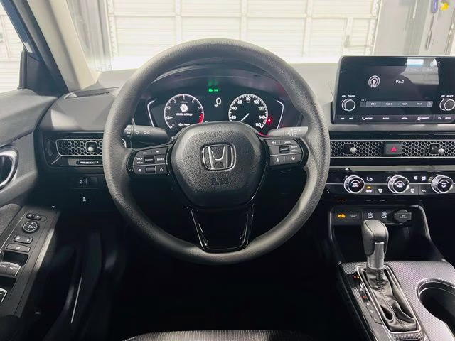 2026 Blue Lagoon Pearl Honda Civic LX FWD Sedan