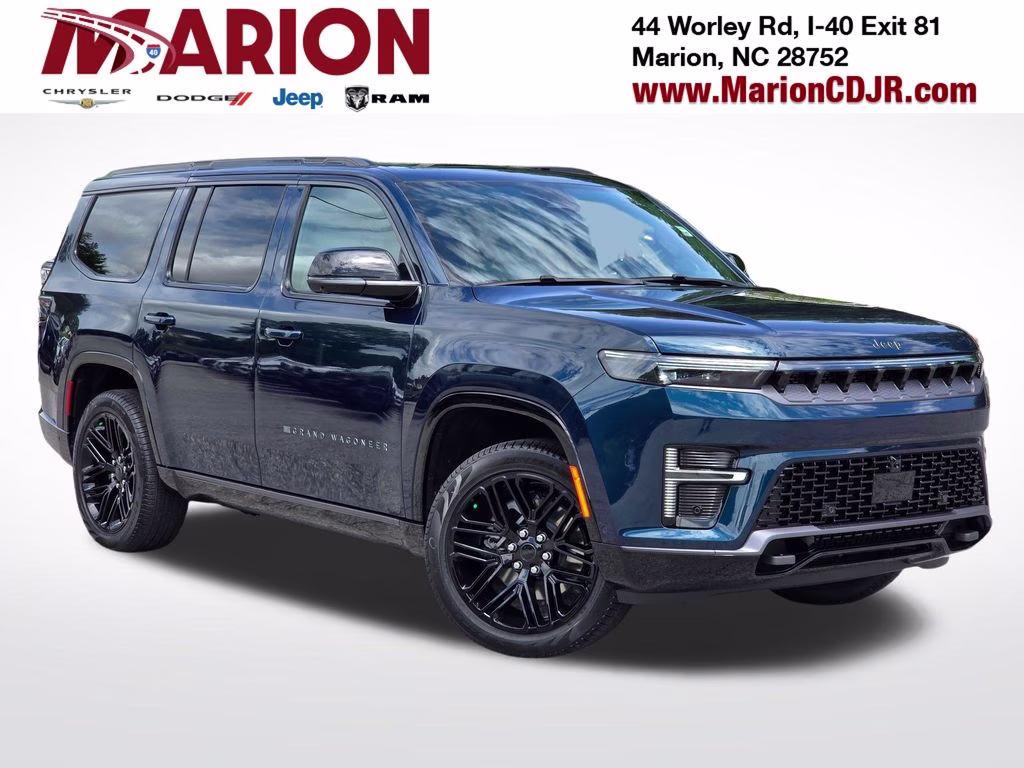 2026 Fathom Blue Pearlcoat Jeep Grand Wagoneer Limited Reserve 4X4 SUV