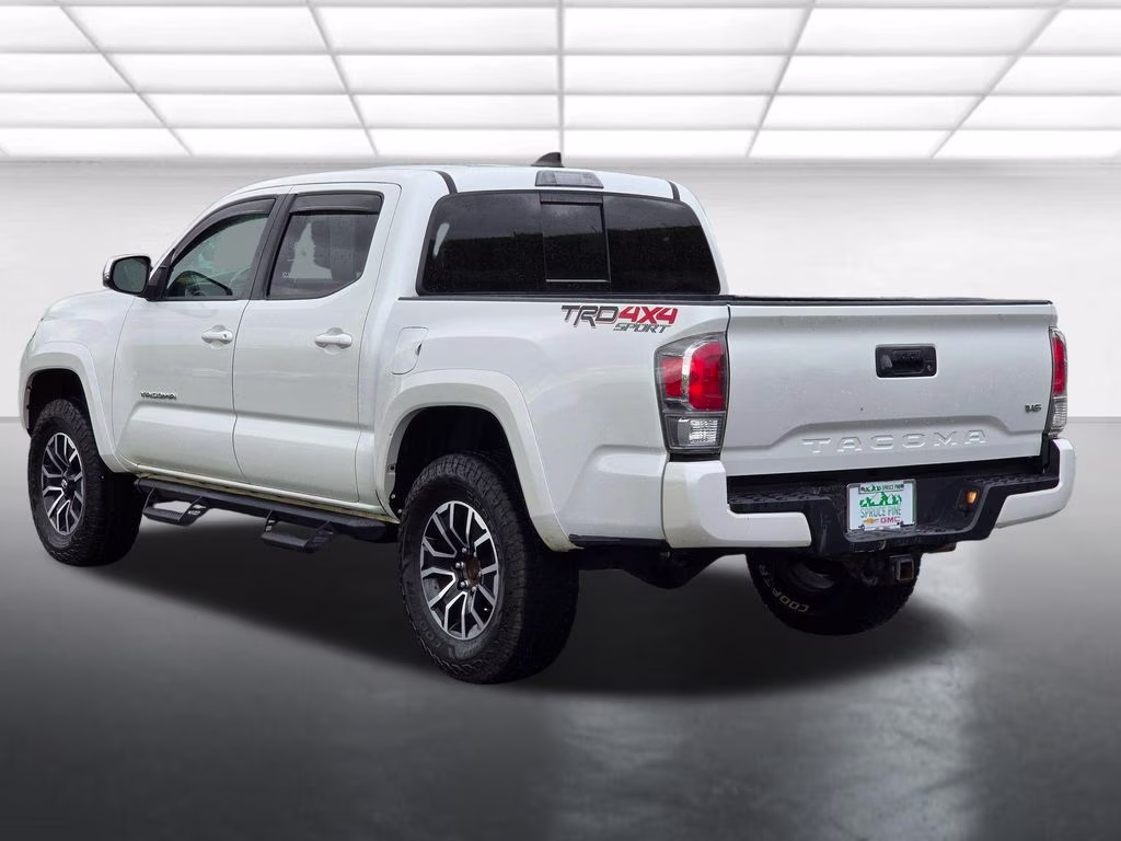 2021 Pearl Toyota Tacoma TRD Sport 4X4 Truck