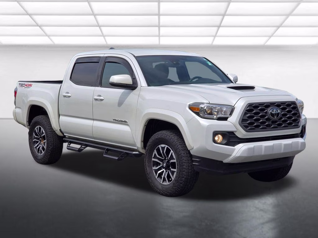 2021 Pearl Toyota Tacoma TRD Sport 4X4 Truck