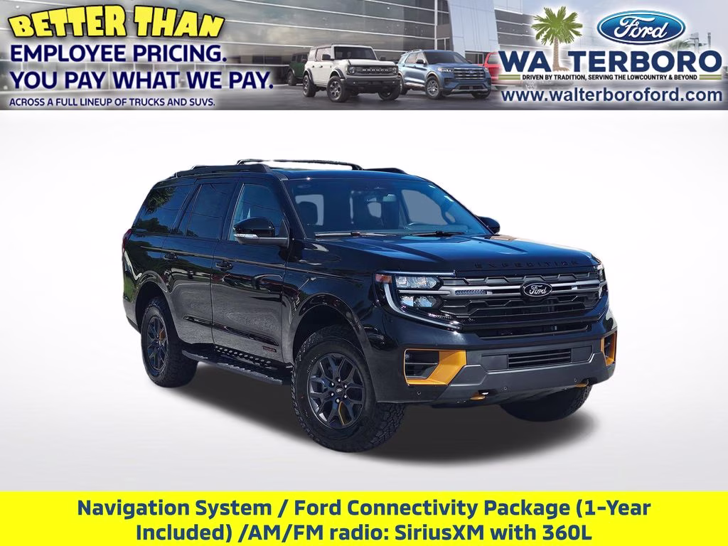 2026 Agate Black Metallic Ford Expedition Tremor 4X4 SUV