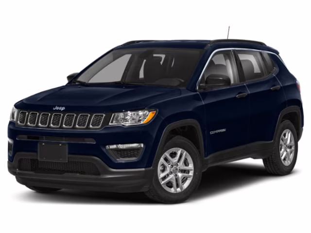 2021 Jazz Blue Pearlcoat Jeep Compass Sport FWD SUV