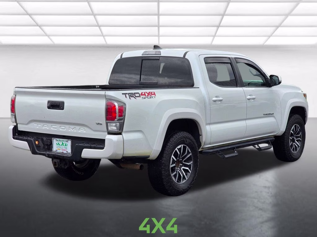 2021 Pearl Toyota Tacoma TRD Sport 4X4 Truck