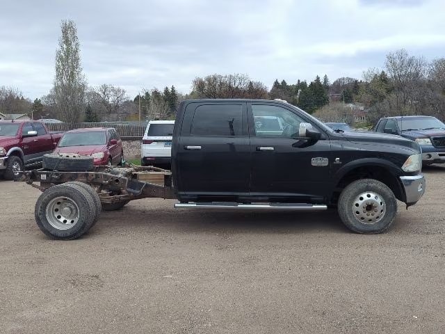2012 Black Clearcoat Ram 3500 Laramie Longhorn 4X4 Truck