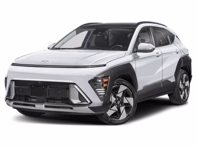 2026 Atlas White Hyundai Kona Limited AWD SUV