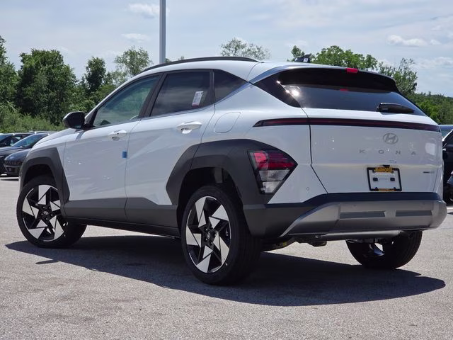 2026 Atlas White Hyundai Kona Limited AWD SUV
