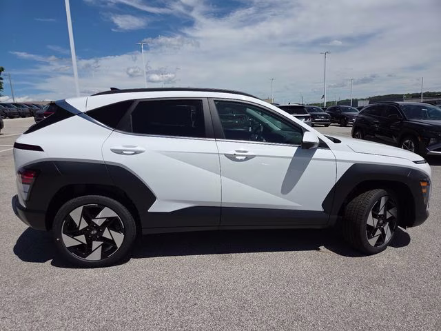2026 Atlas White Hyundai Kona Limited AWD SUV