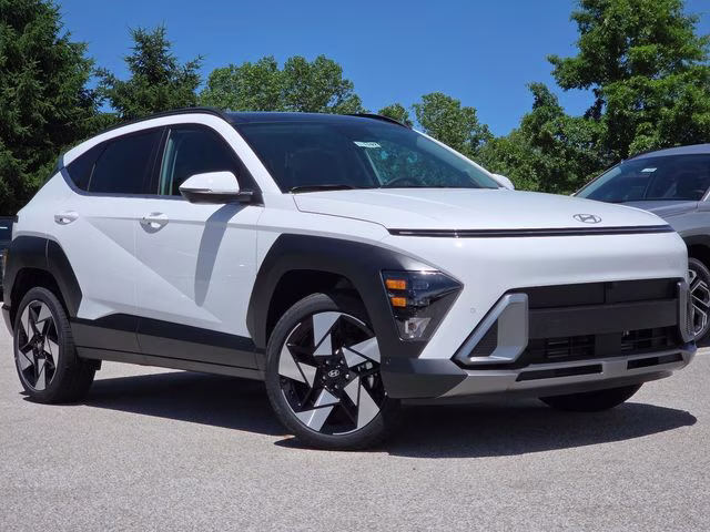 2026 Atlas White Hyundai Kona Limited AWD SUV