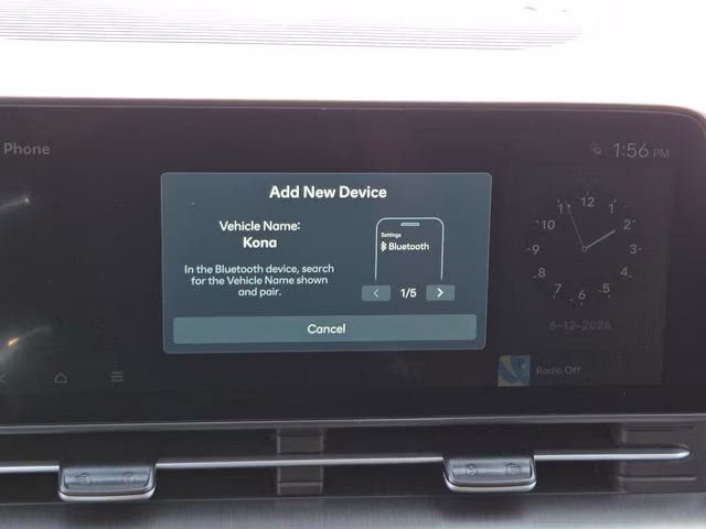 2026 Atlas White Hyundai Kona Limited AWD SUV