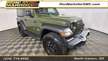 2021 Sarge Green Clearcoat Jeep Wrangler Sport 4X4 SUV