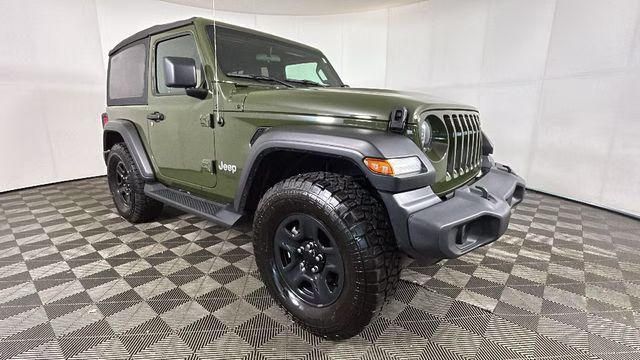 2021 Sarge Green Clearcoat Jeep Wrangler Sport 4X4 SUV