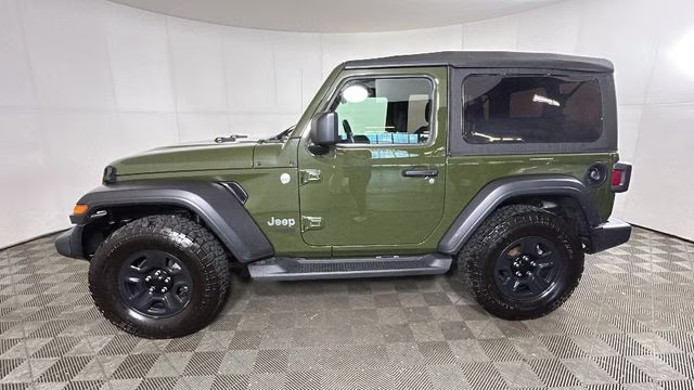 2021 Sarge Green Clearcoat Jeep Wrangler Sport 4X4 SUV