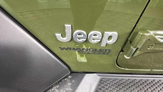 2021 Sarge Green Clearcoat Jeep Wrangler Sport 4X4 SUV