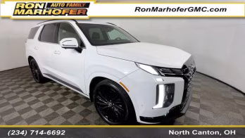 2024 Hyper White Hyundai Palisade Calligraphy Night Edition AWD SUV