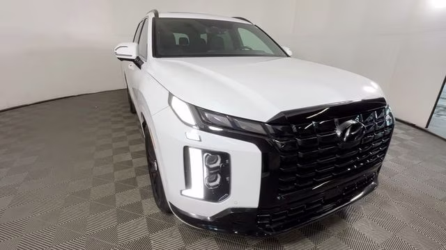 2024 Hyper White Hyundai Palisade Calligraphy Night Edition AWD SUV