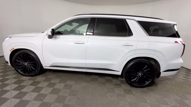 2024 Hyper White Hyundai Palisade Calligraphy Night Edition AWD SUV